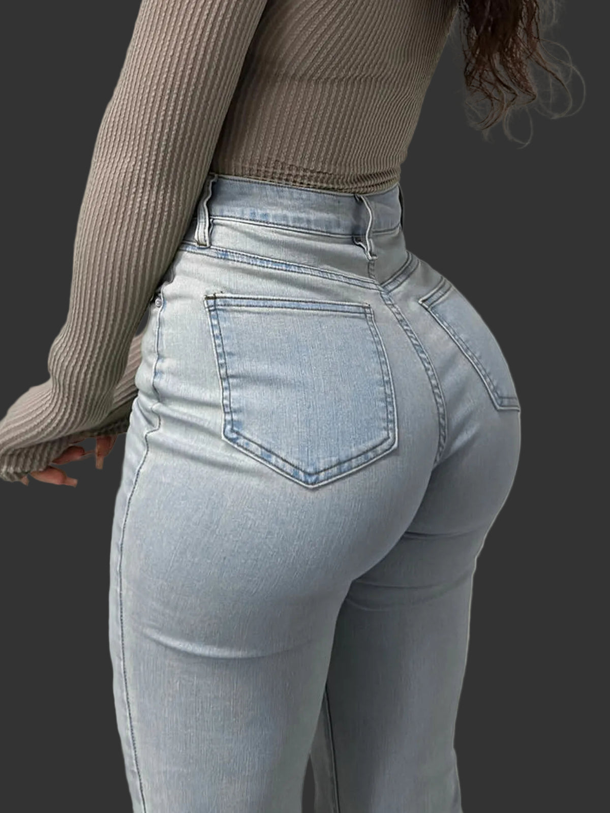 Gino high-waist flared jeans